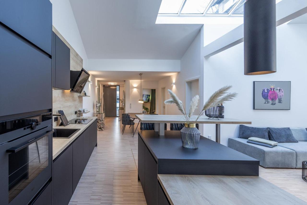 Lichtdurchflutetes Design - Appartement Gütersloh - 90 qm Exterior foto